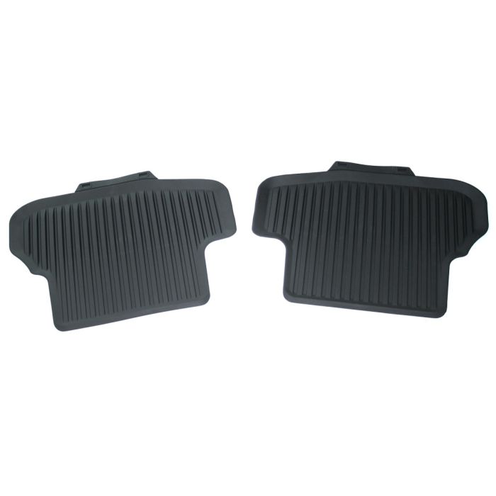 Audi A5 (B9) all-weather mattenset - achterzijde - zwart