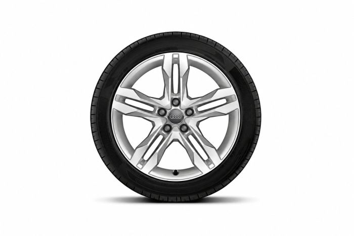 Audi A4 (B9) lichtmetalen velg - zilver (18 inch)