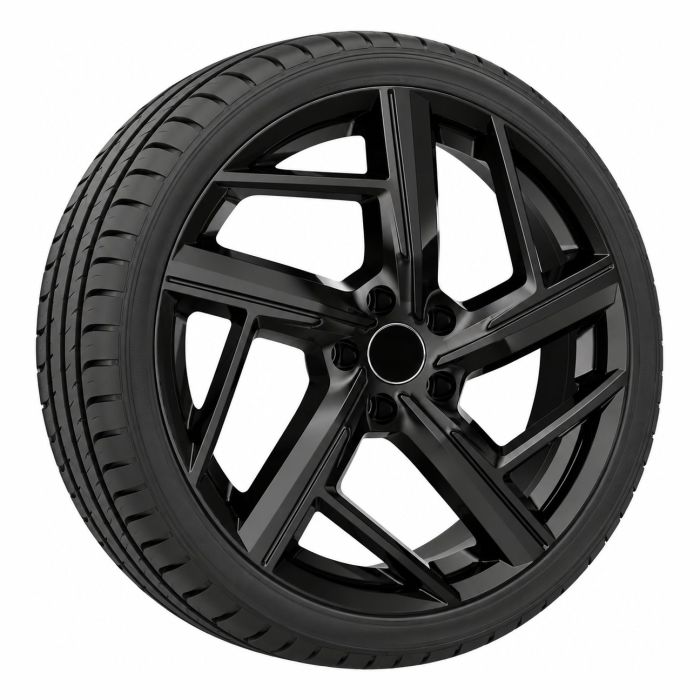 Audi A4 (B9) all-seasonset - hoogglans zwart (stijl 8)