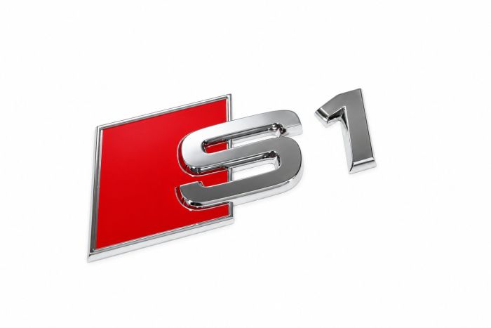 Audi A1 (8X) embleem - chroom