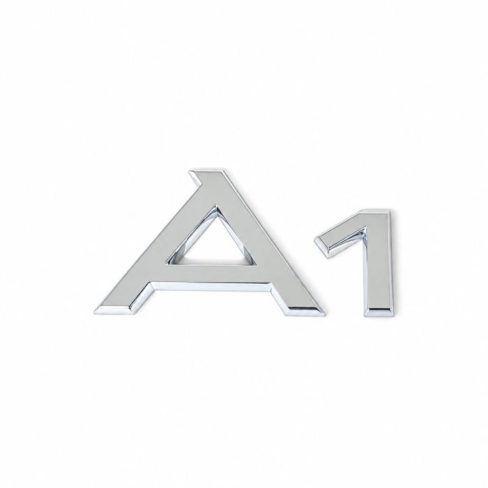 Audi A1 (8X) embleem - chroom