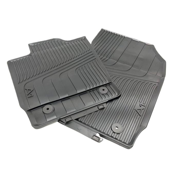 Audi A1 (8X) all-weather mattenset - voorzijde - zwart