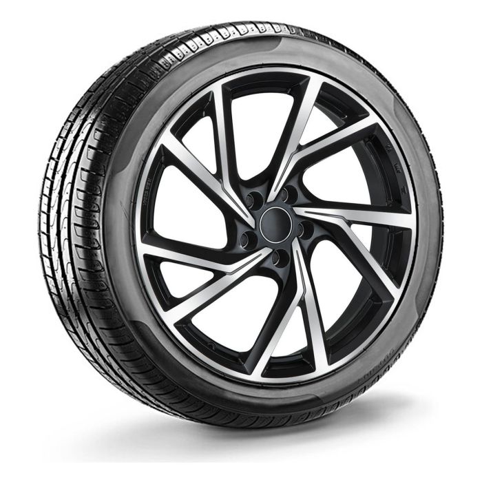 Audi A3 (8Y) zomerset - zwart gepolijst (stijl 2)