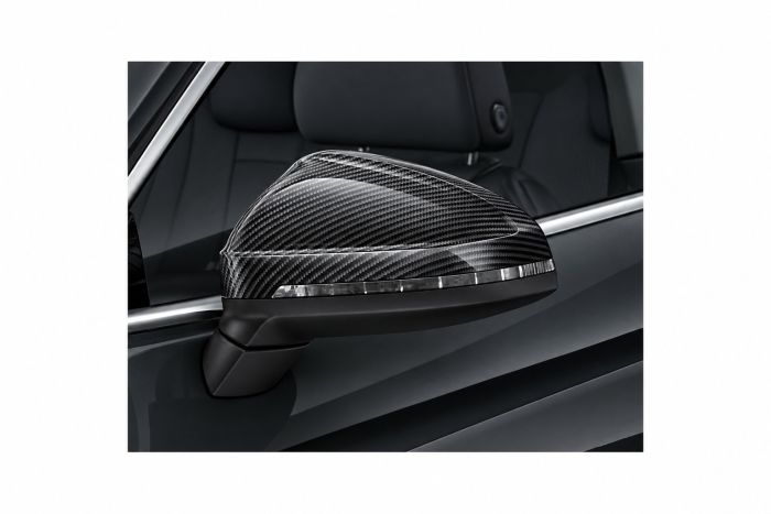 Audi A3 (8Y) spiegelkap - links - carbon mat