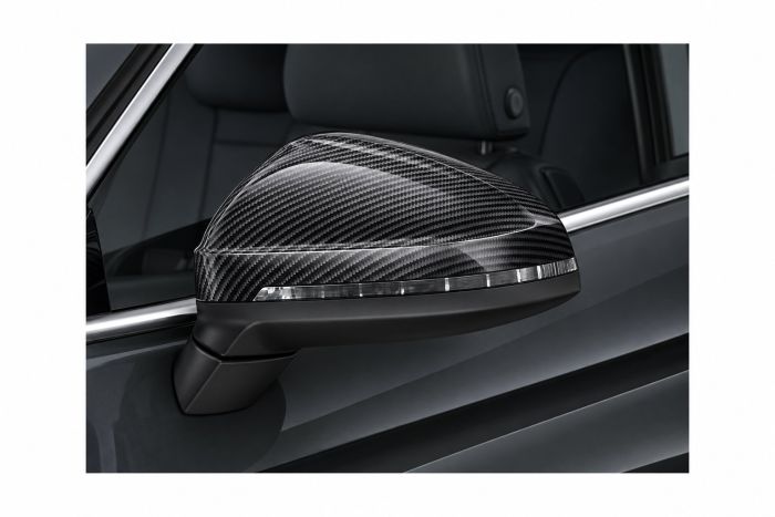 Audi A3 (8Y) spiegelkap - links - carbon mat