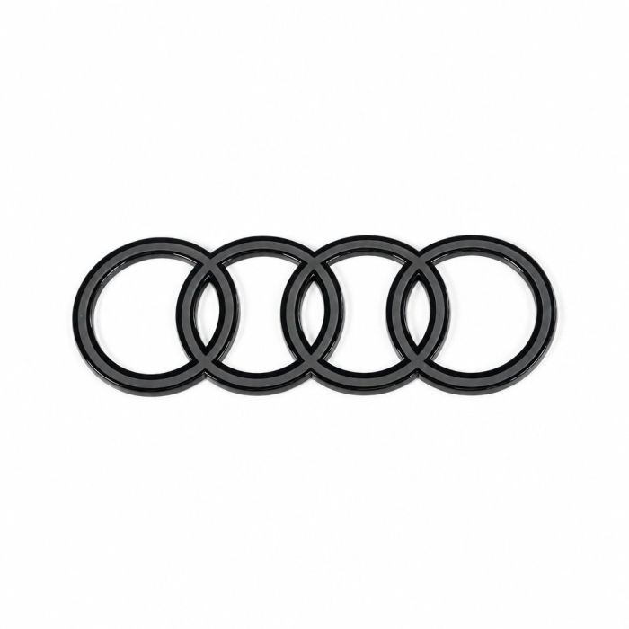Origineel Audi logo - antraciet