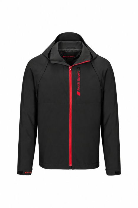 Audi sport outdoorjas (heren, zwart)