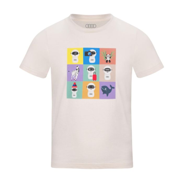 Audi T-shirt ADUI (kinderen, natuur)