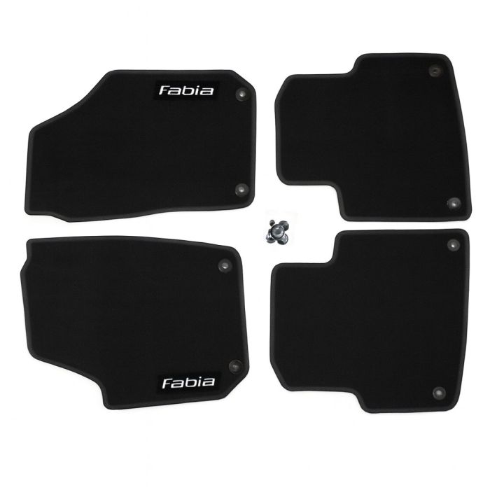 Škoda Fabia 2 (5J) velours mattenset