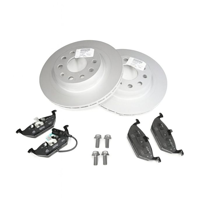 Volkswagen Bora (1J), Golf 4 set remschijven met remblokken