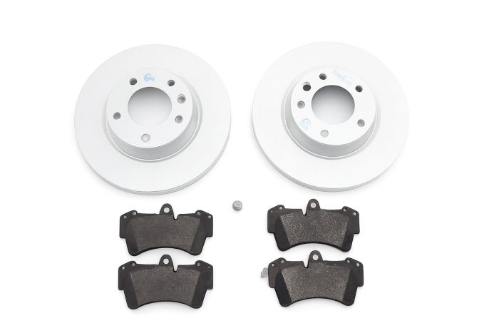 Volkswagen Touareg 1 (7L) set remschijven met remblokken