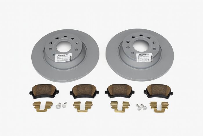 Volkswagen Eos (1F), Golf 5 set remschijven met remblokken