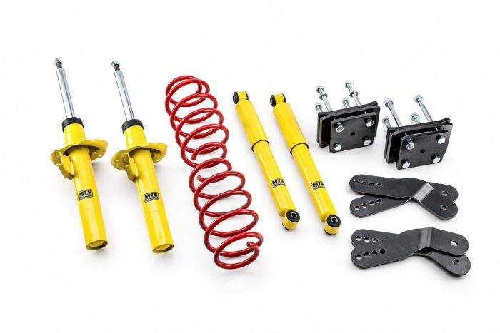 MTS Technik verlagingsset (veren + schokdempers) - Caddy (2K/SA)