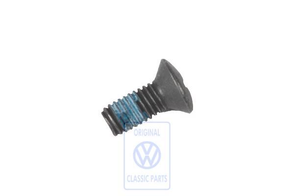 Volkswagen Golf 4 (1J) zelfborgende verzonken schroef M6x14 - zwart