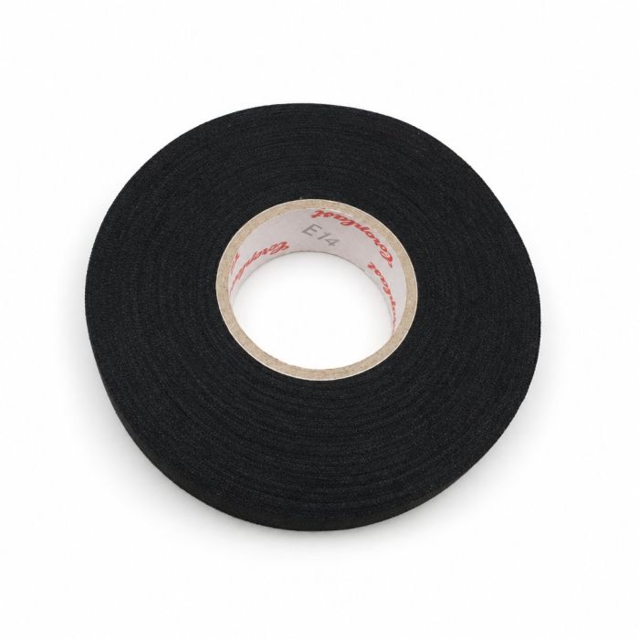 Originele versterkt plakband motorruimte temperatuurbestendig: (19X25000 zwart -40C/+150C)