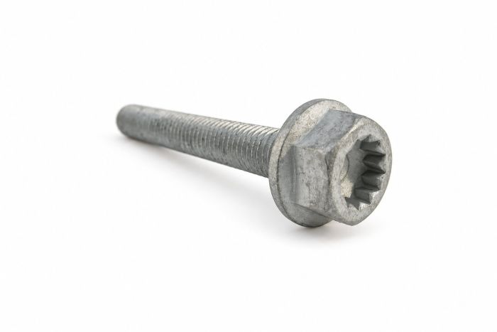 Originele zeskantkraagbout met poly-inbuskop (duo) (M10X75)