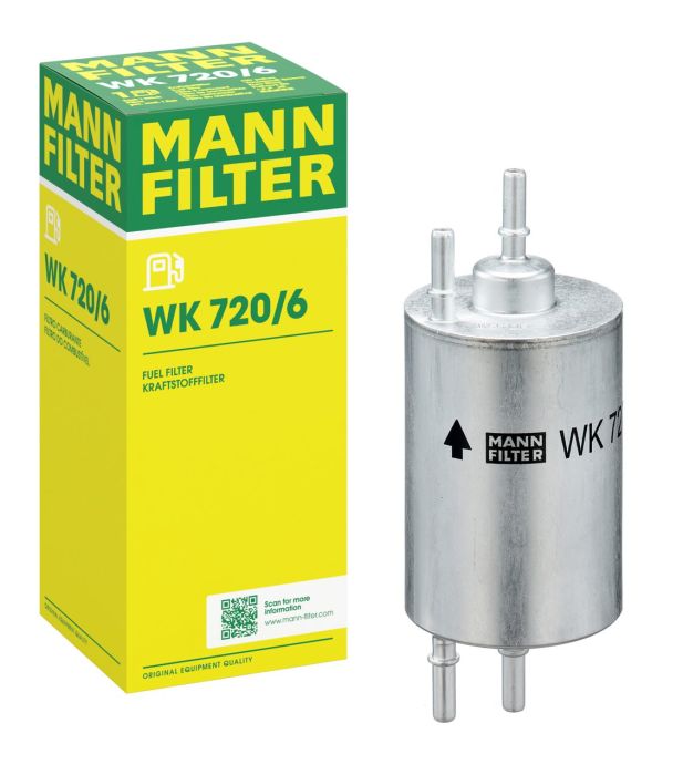 Mann-Filter brandstoffilter met drukregelaar - Audi A4 (B6/B7) (1.8T benzine)